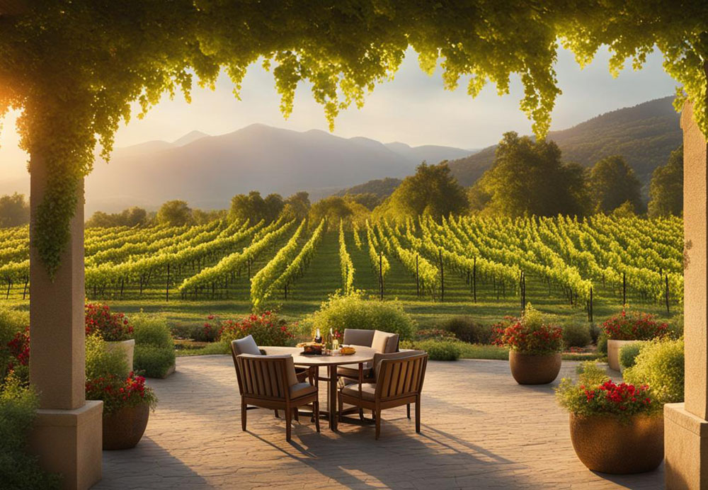 Soothing ambiance at Page Springs Cellars